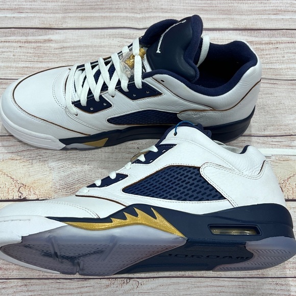 NEW ARRIVAL: EUC Nike Jordan 5 V Retro Low (Dunk From Above) Size 12 - Picture 1 of 7